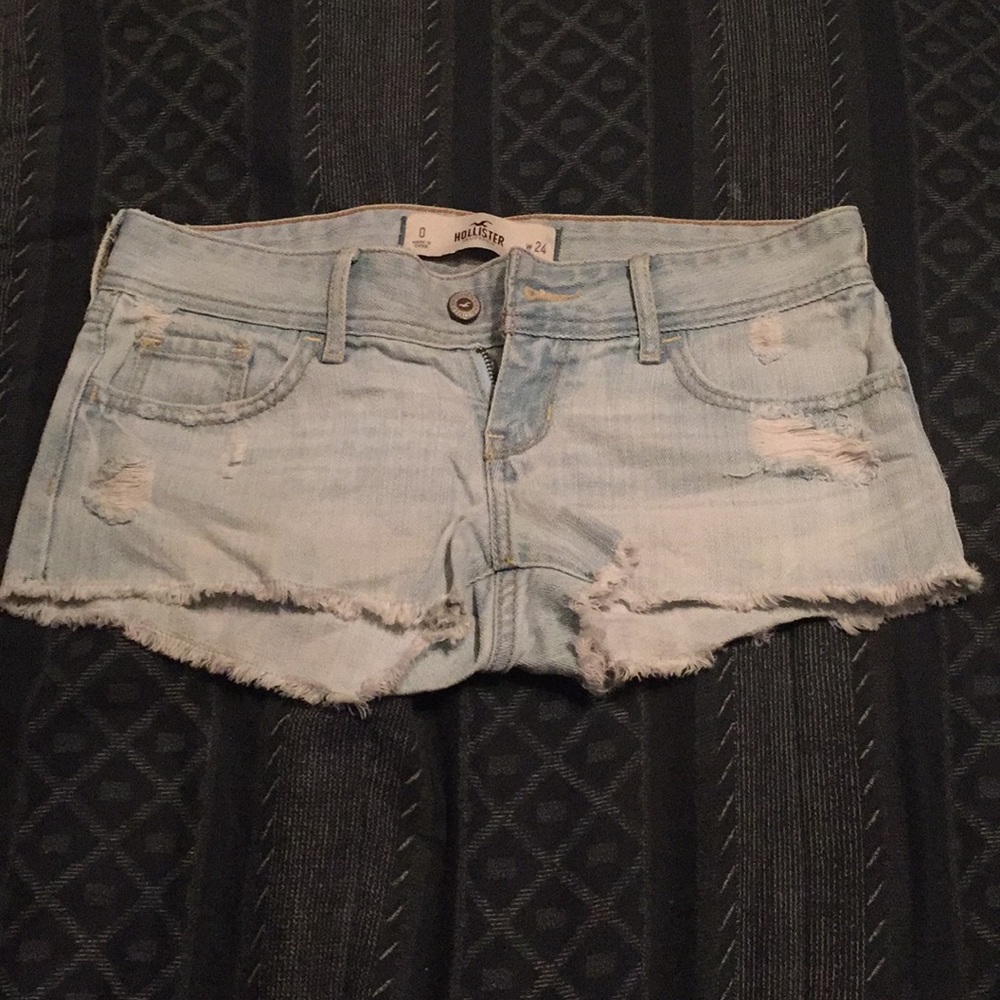 Hollister denim shorts